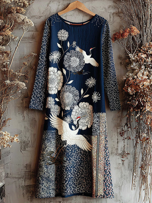 A Vintage Style Dress with Delicate Timeless Details