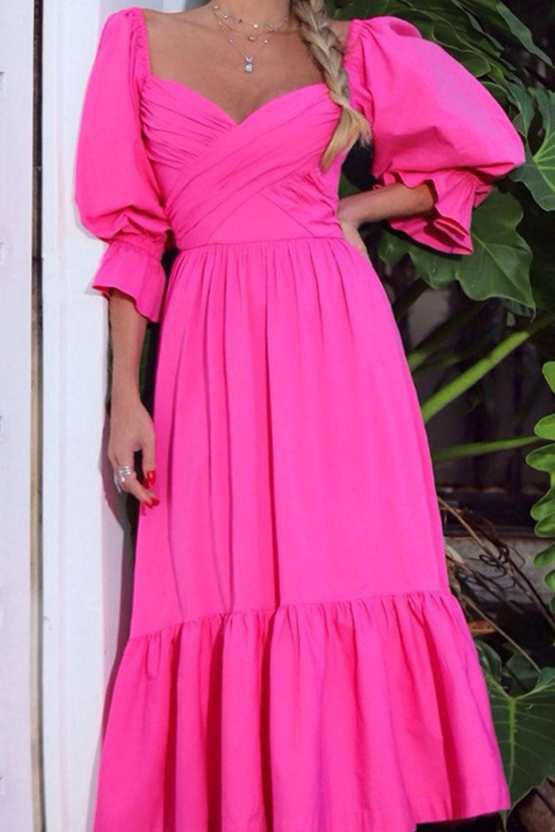 Classic Vintage Dress with a Flattering Fit