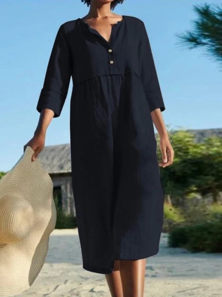 Well Tailored Dress with a Graceful Silhouette