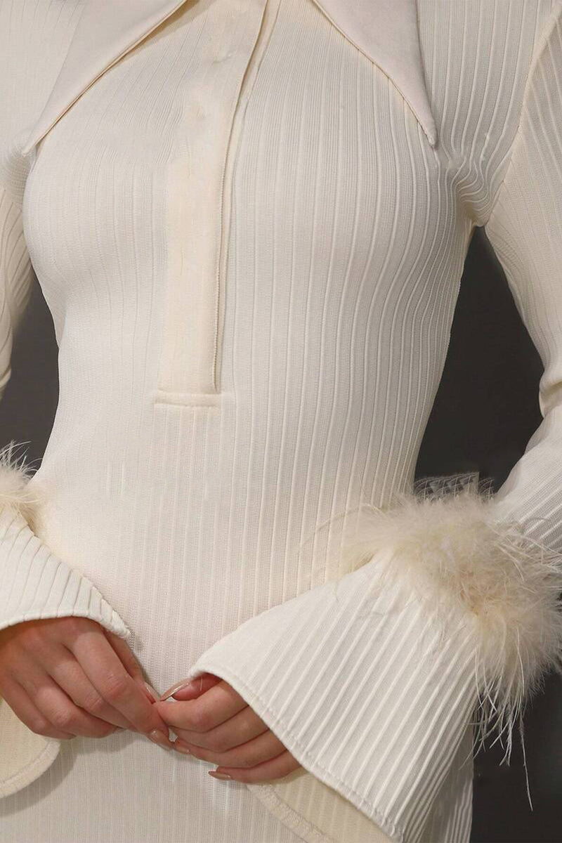 A Vintage Style Dress with Delicate Timeless Details