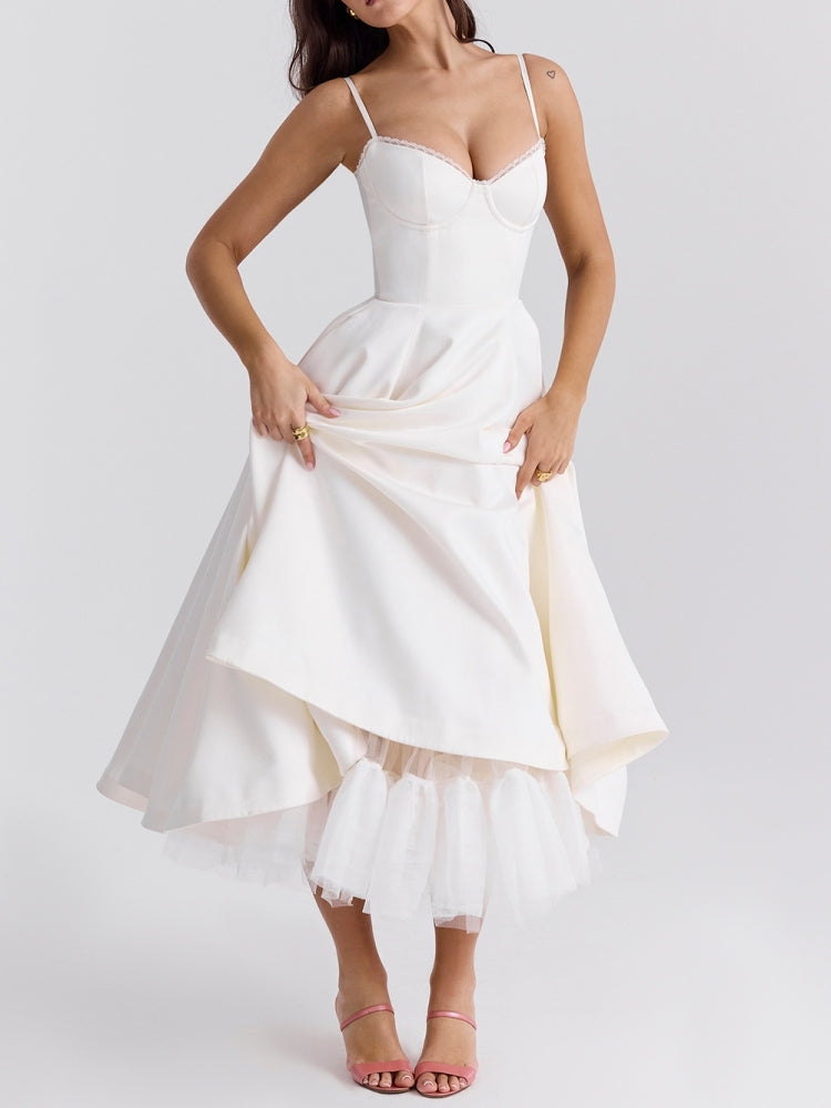 A Vintage Style Dress with Delicate Timeless Details