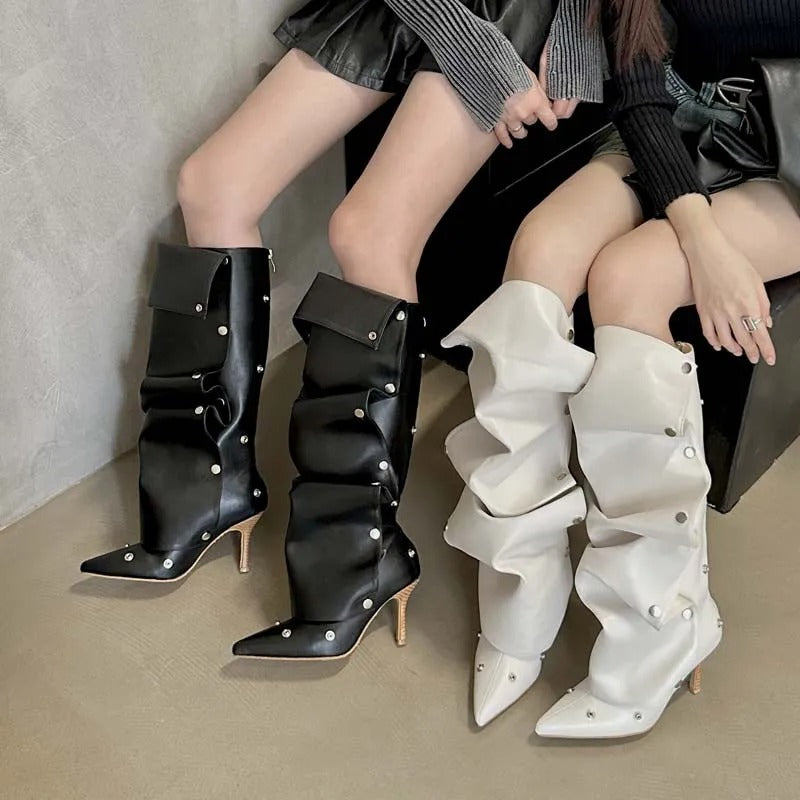 Chic Orthopedic Boots with Unique Design
