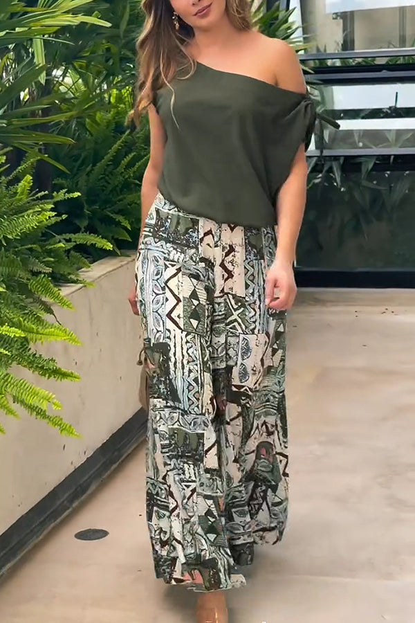 A Vintage Style Pants with Delicate Timeless Details