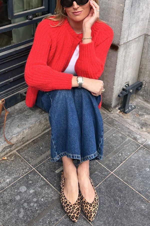 Vintage Inspired Cardigan with a Contemporary Edge