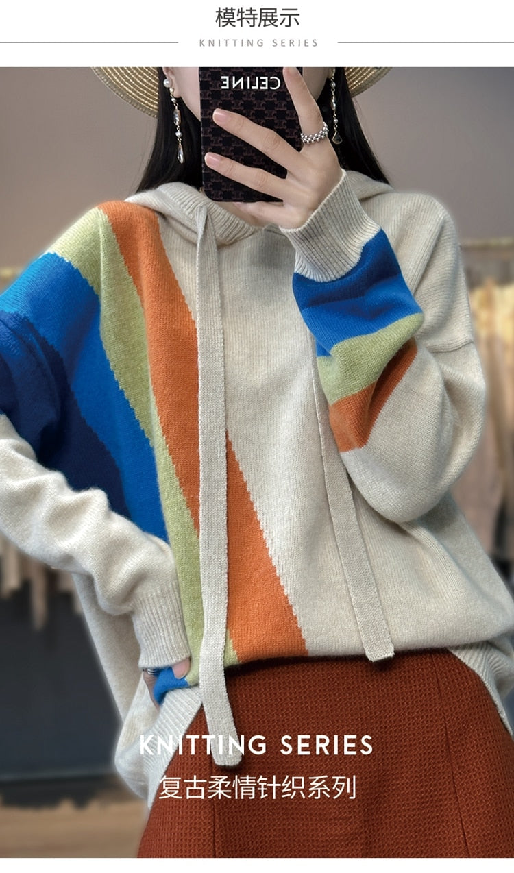 Well Tailored Sweater with a Graceful Silhouette
