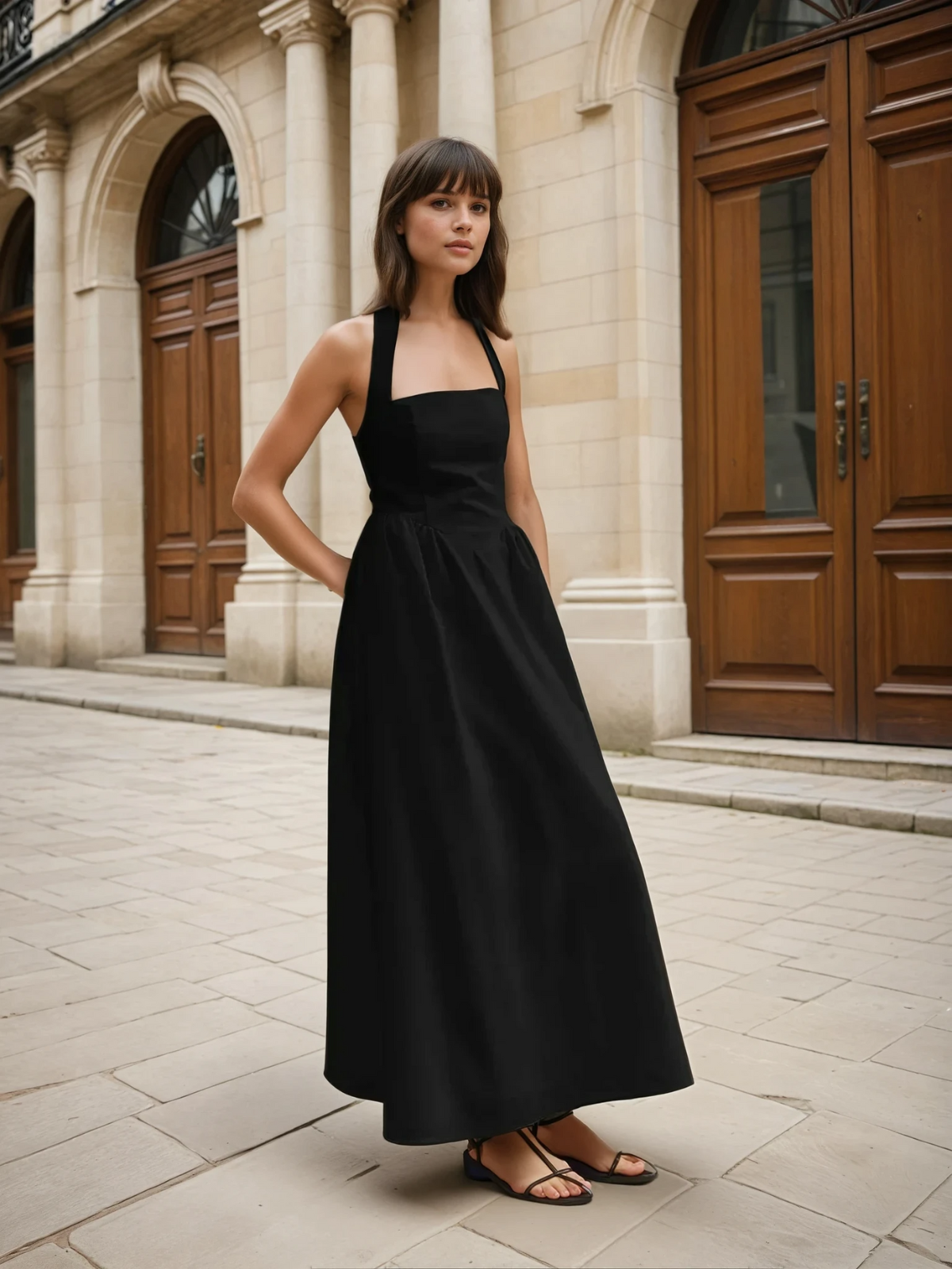 Beautifully Finished Dress in a Timeless Design