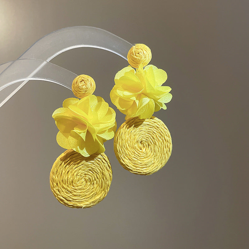 Beautiful Silver Earring with Unique Style
