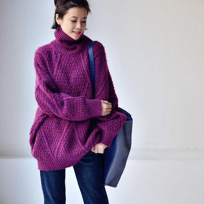 Classic Vintage Sweater with a Flattering Fit