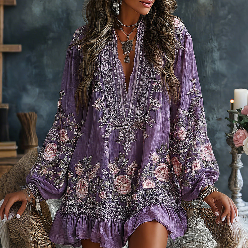 Classic Vintage Dress with a Flattering Fit