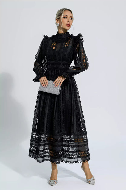 A Vintage Style Dress with Delicate Timeless Details