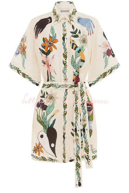 A Vintage Style Dress with Delicate Timeless Details