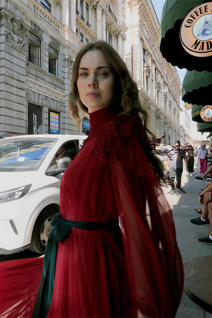 A Vintage Style Dress with Delicate Timeless Details