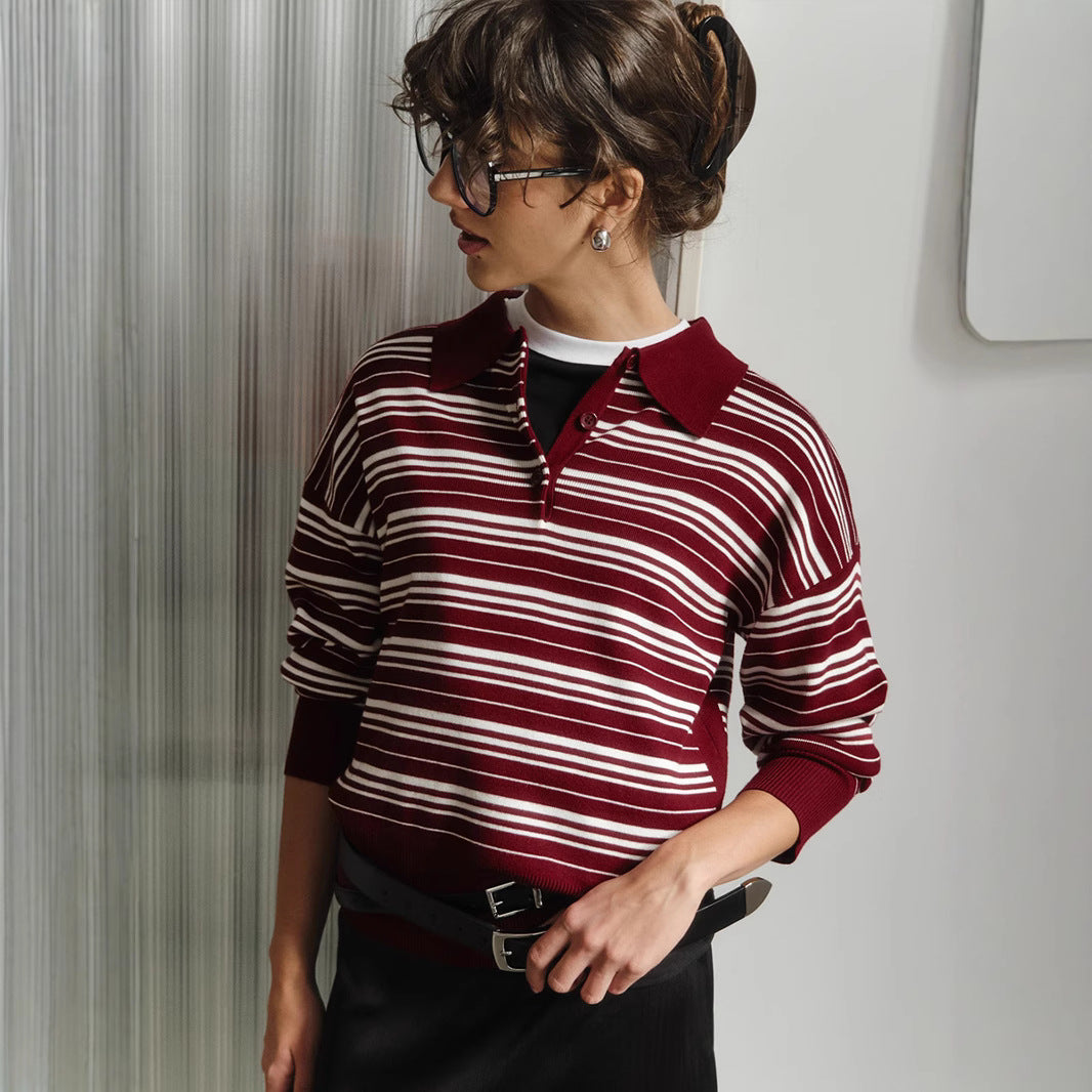 Well Tailored Sweater with a Graceful Silhouette