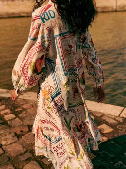 A Vintage Style Dress with Delicate Timeless Details