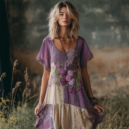 Classic Vintage Dress with a Flattering Fit