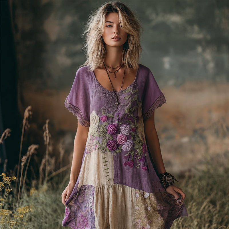 Classic Vintage Dress with a Flattering Fit
