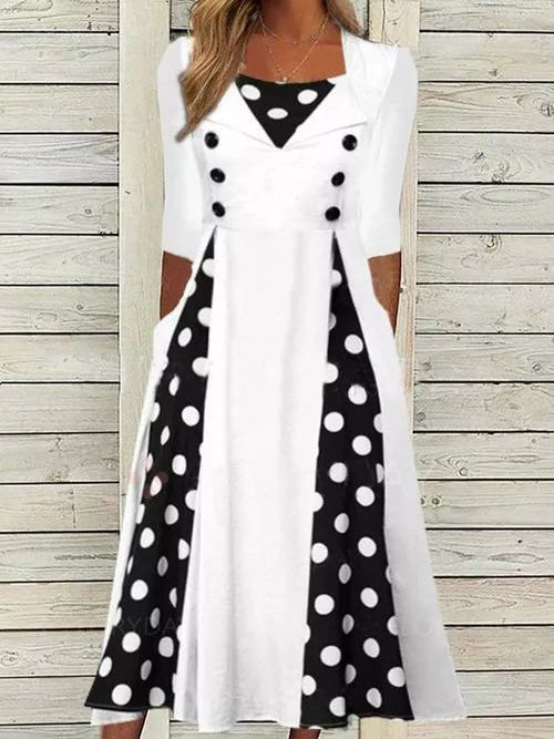 Polished Dress with an Effortless Classic Look