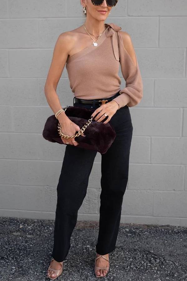 Vintage Inspired Sweater with a Contemporary Edge