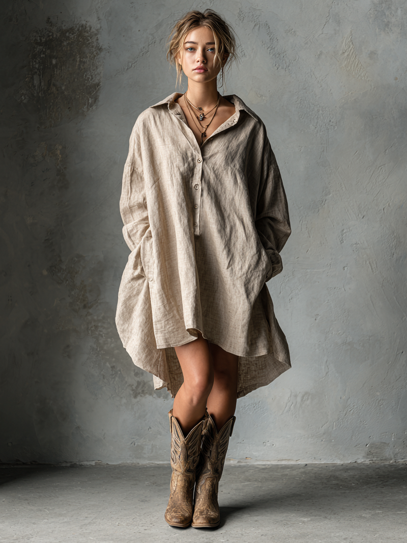 Beautifully Finished Dress in a Timeless Design