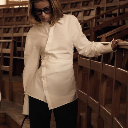 A Vintage Style Shirt with Delicate Timeless Details