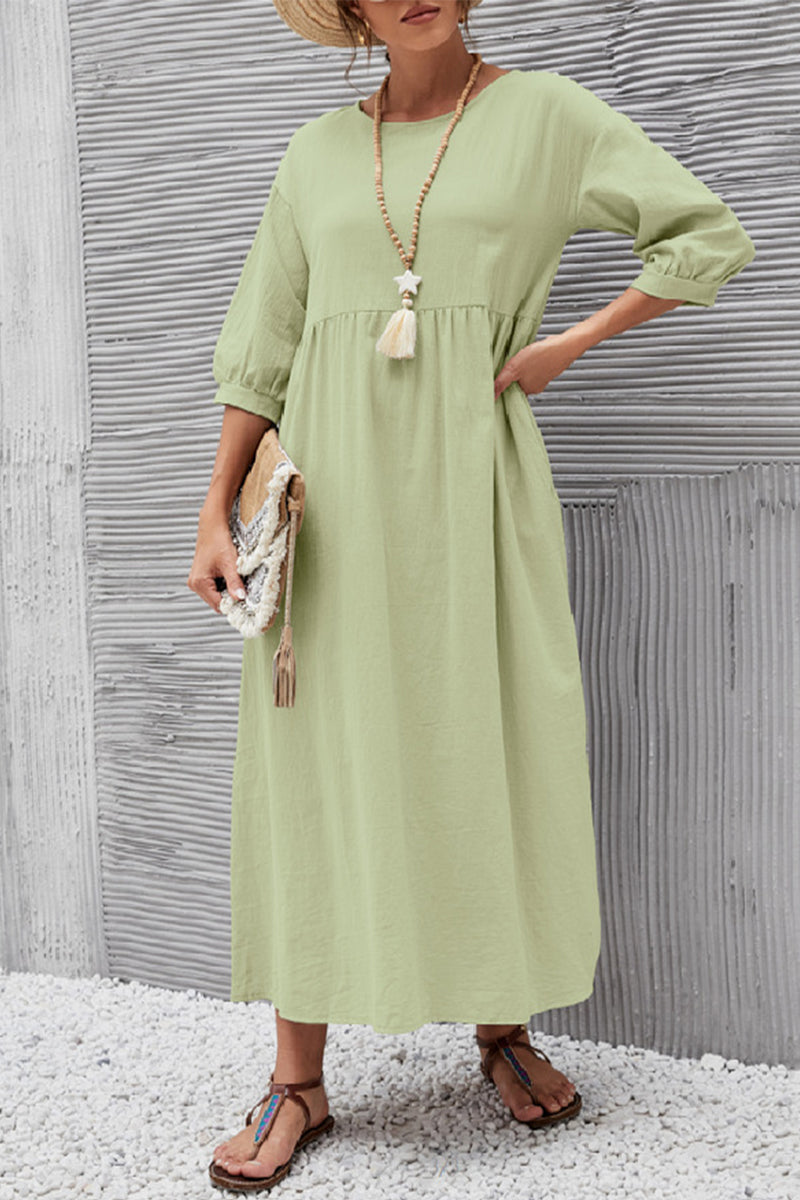 A Vintage Style Dress with Delicate Timeless Details