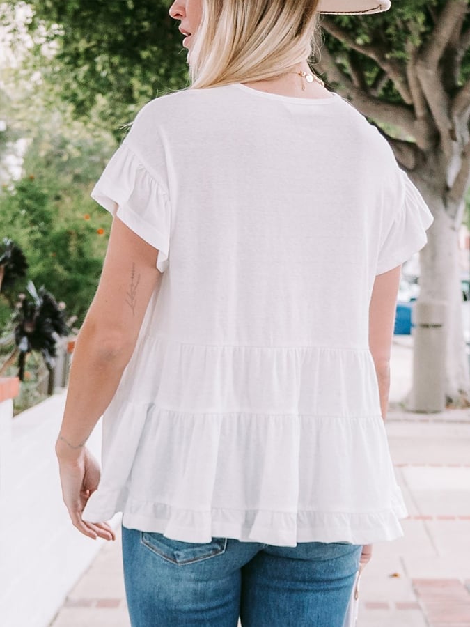 Gracefully Styled Top for Any Occasion