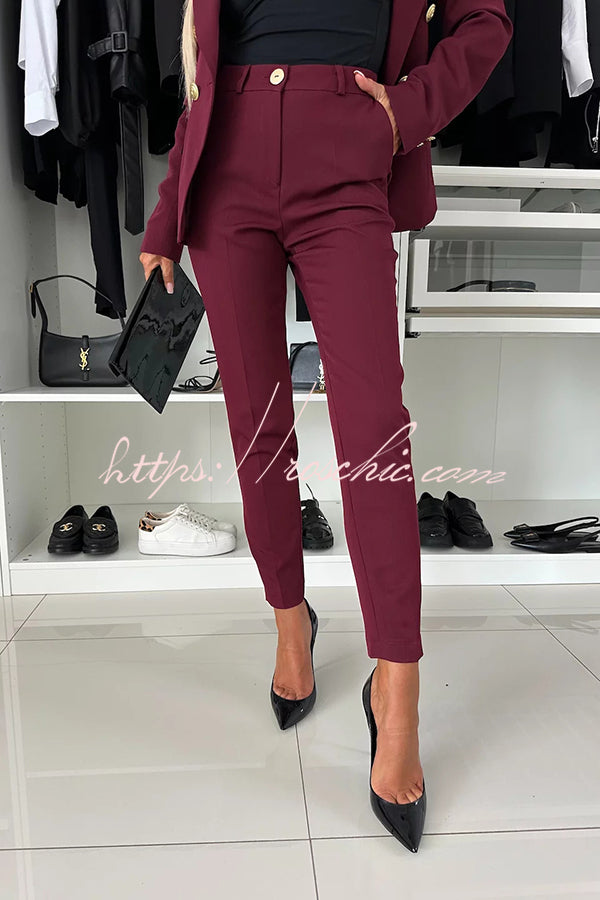 Well Tailored Pants with a Graceful Silhouette