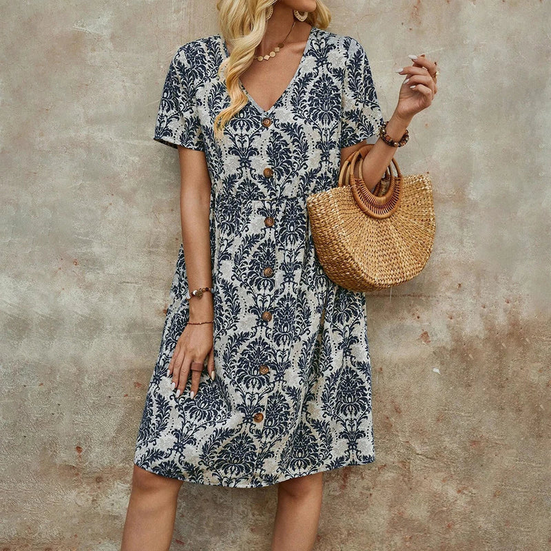 Elegantly Styled Dress for Everyday Wear