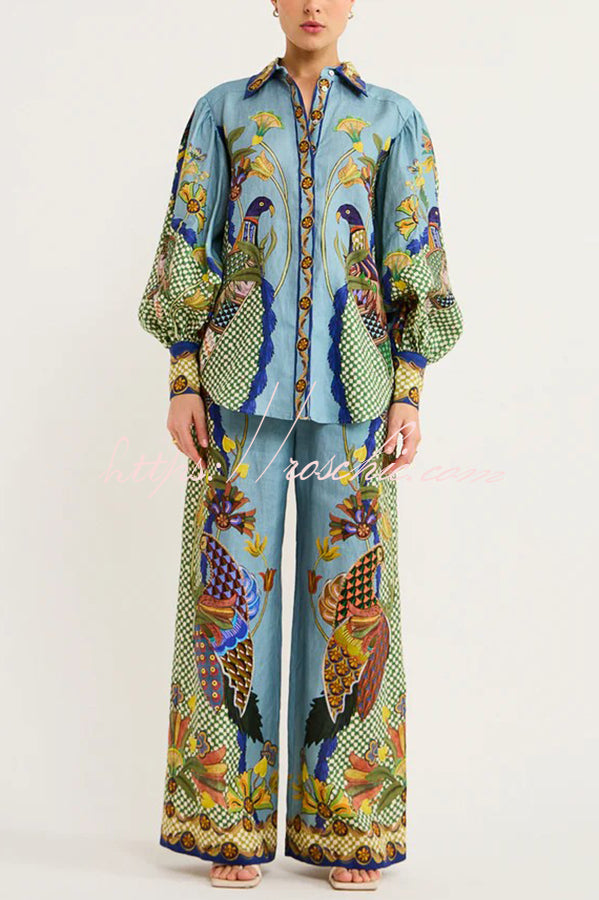 Well Tailored Pants with a Graceful Silhouette