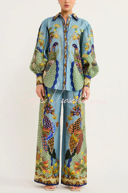 Well Tailored Pants with a Graceful Silhouette