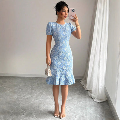 A Vintage Style Dress with Delicate Timeless Details