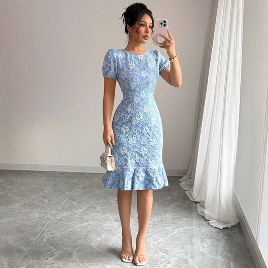 A Vintage Style Dress with Delicate Timeless Details