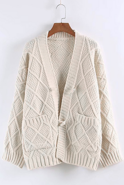A Vintage Style Cardigan with Delicate Timeless Details