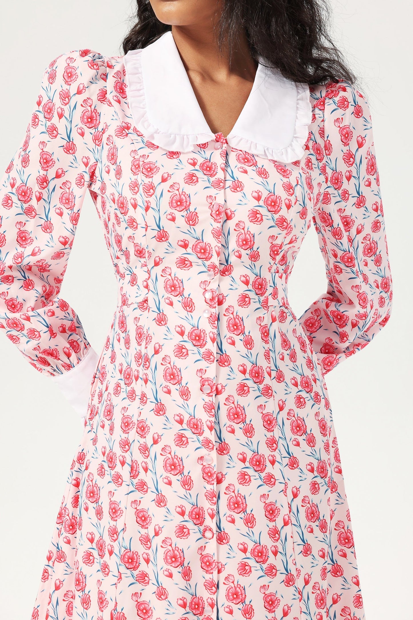 A Vintage Style Dress with Delicate Timeless Details