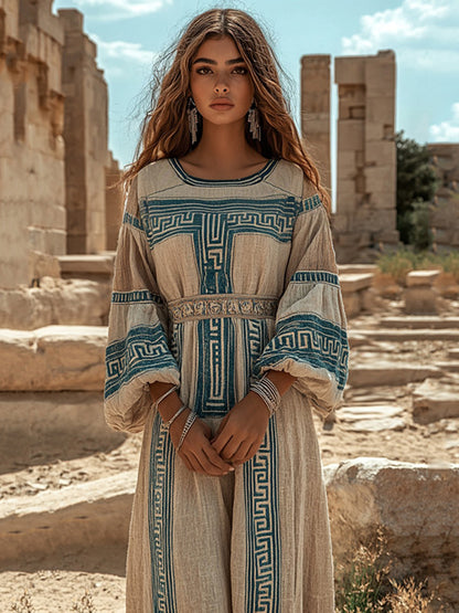 Classic Vintage Dress with a Flattering Fit