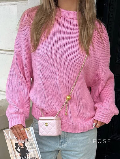 Beautifully Finished Sweater in a Timeless Design