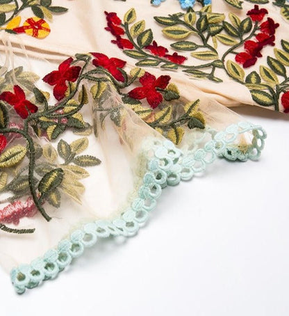 A Vintage Style Dress with Delicate Timeless Details
