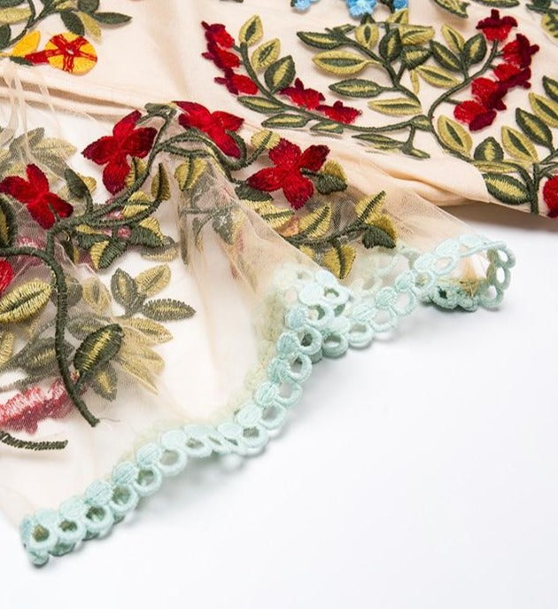 A Vintage Style Dress with Delicate Timeless Details