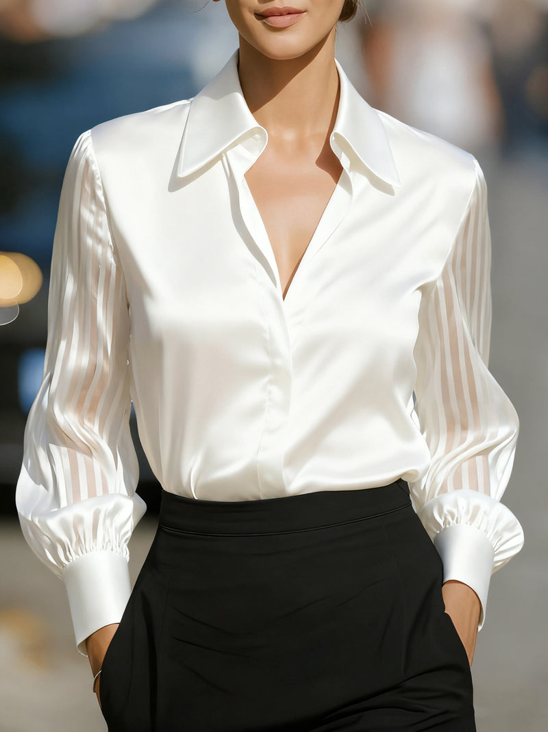 Well Tailored Shirt with a Graceful Silhouette