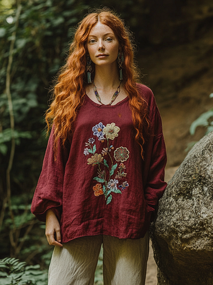 Well Tailored Blouse with a Graceful Silhouette