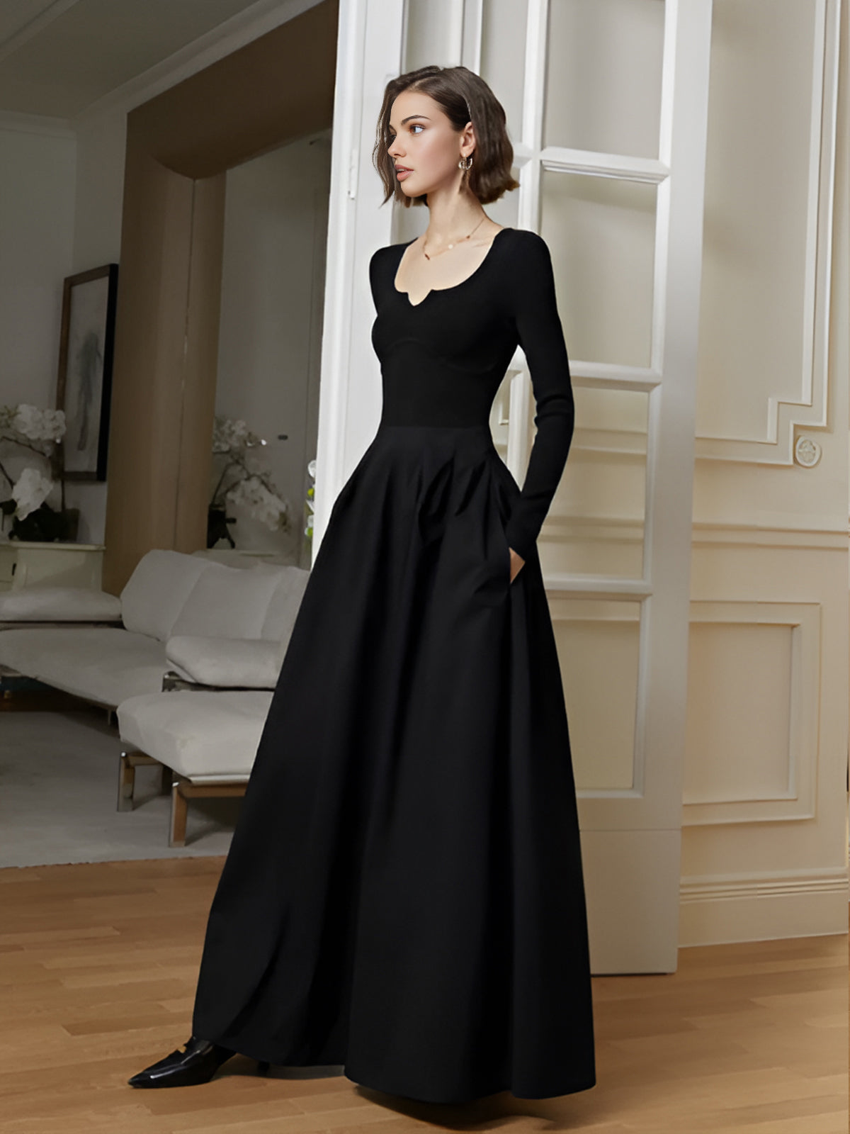Sophisticated Dress with a Clean Classic Look