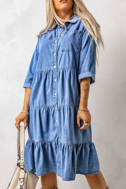 Classic Vintage Dress with a Flattering Fit