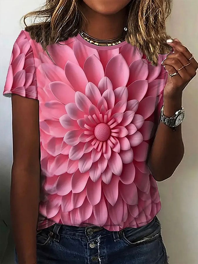 A Vintage Style T-Shirt with Delicate Timeless Details
