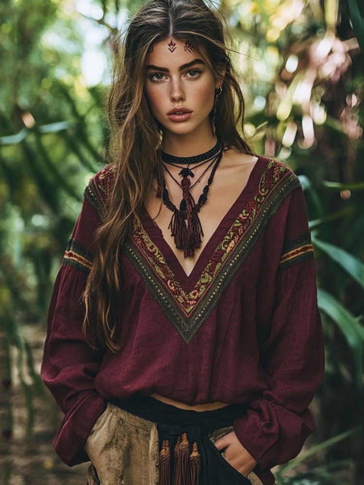 Beautifully Balanced Blouse with Timeless Character