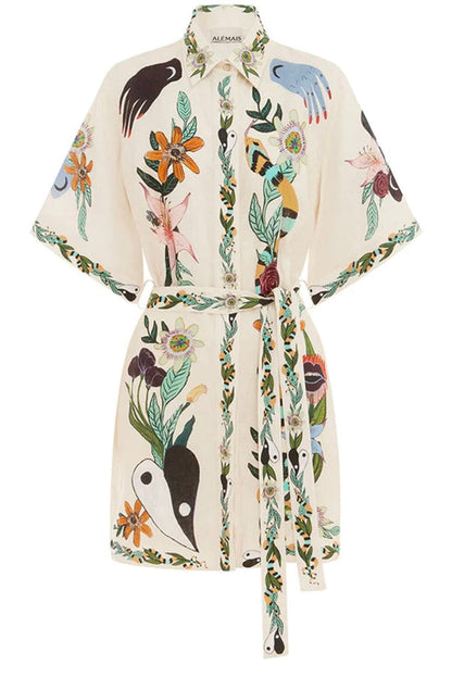 A Vintage Style Dress with Delicate Timeless Details