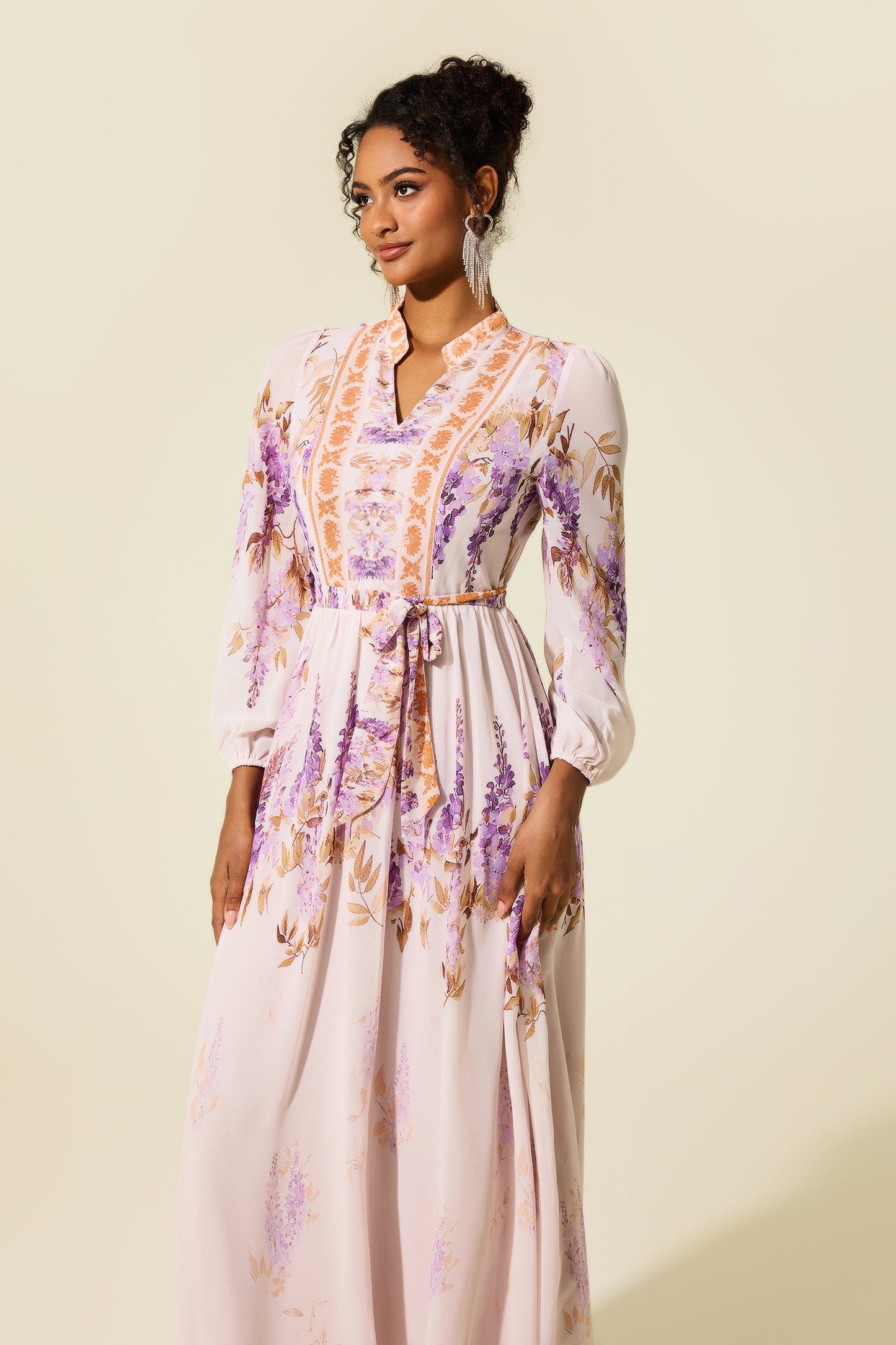 A Vintage Style Dress with Delicate Timeless Details