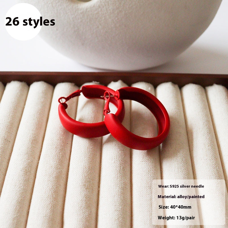 Delicate Artisan Silver Earring