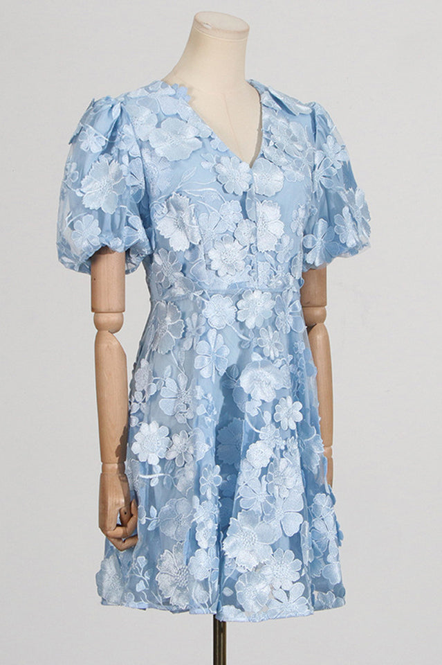 A Vintage Style Dress with Delicate Timeless Details
