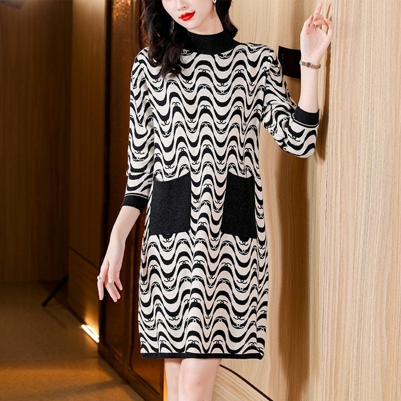 Vintage Inspired Sweater with a Contemporary Edge