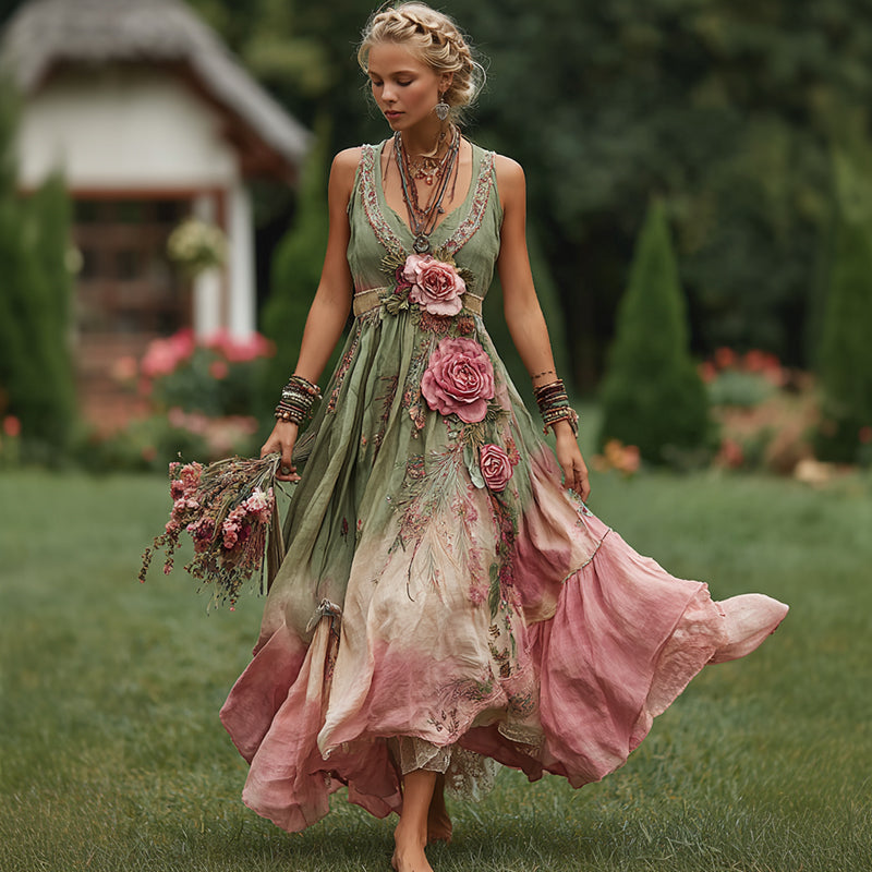 Classic Vintage Dress with a Flattering Fit
